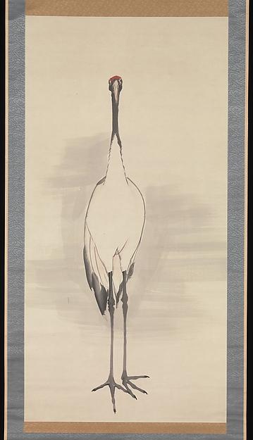 鶴図 Cranes — Nagasawa Rosetsu