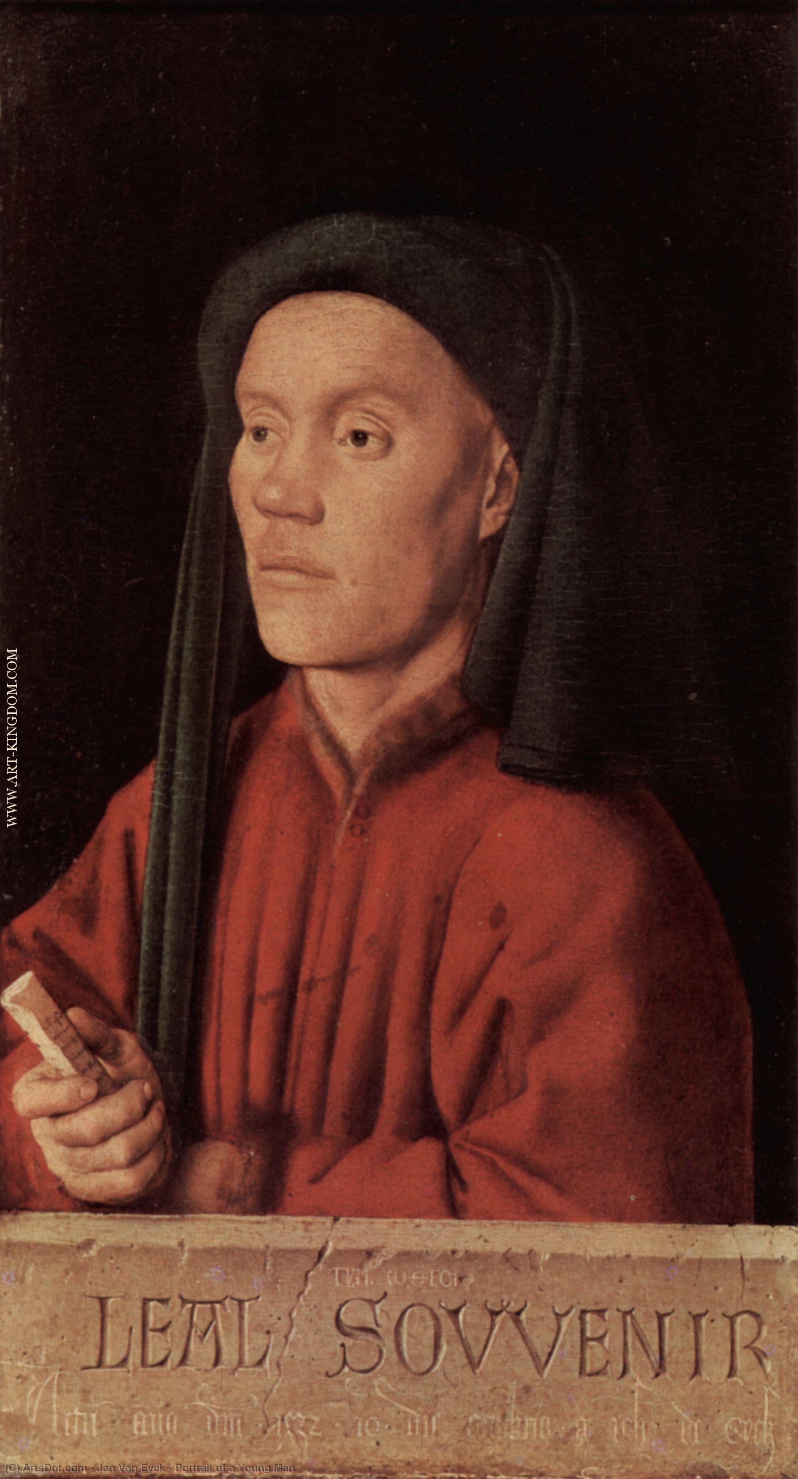 Portrét Mladíka — Jan Van Eyck