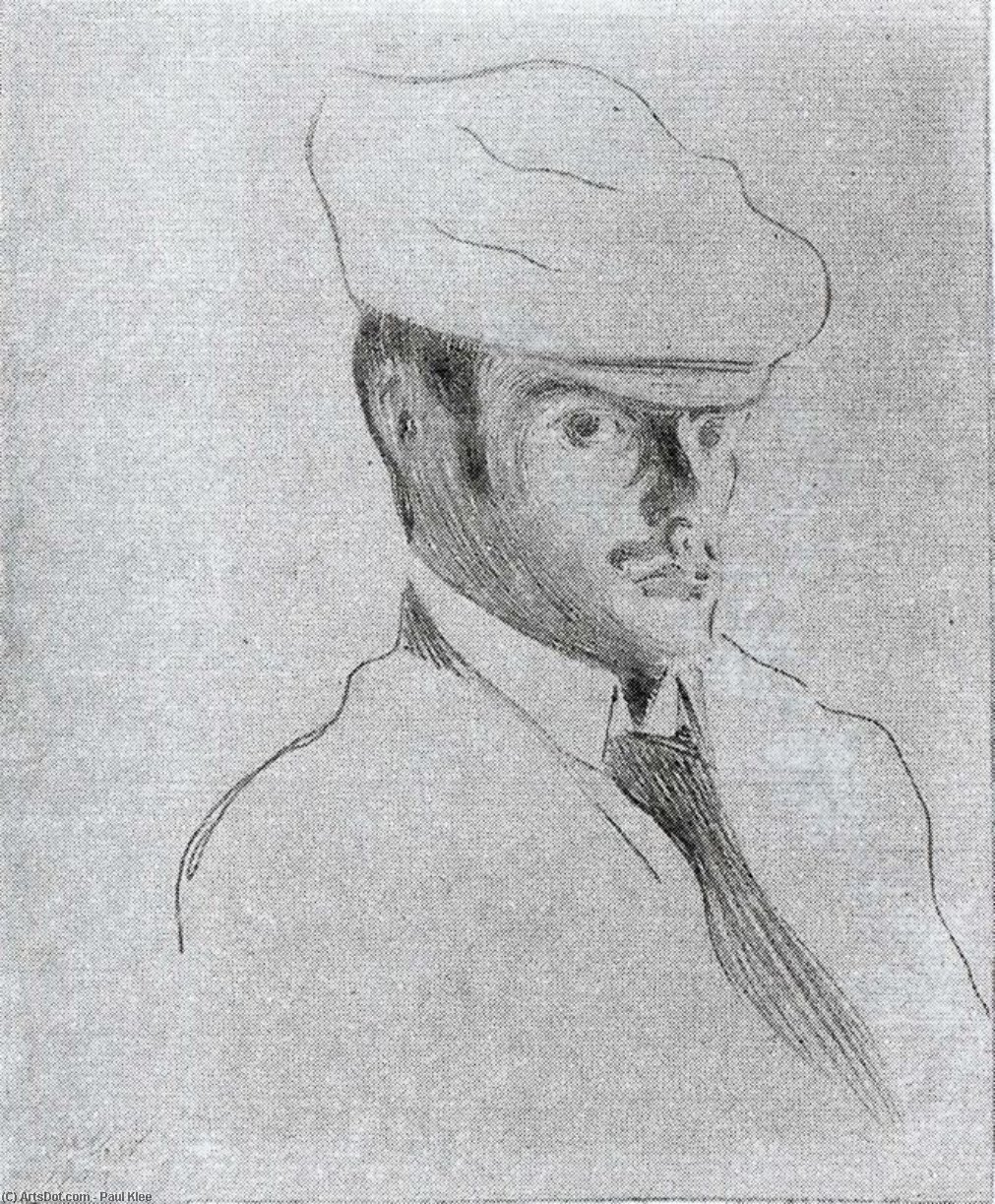 Autoportrait — Paul Klee