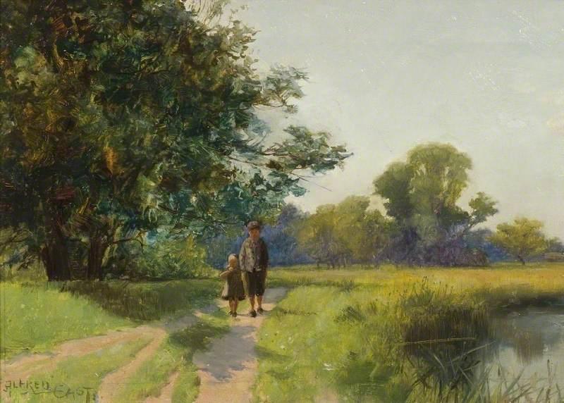 Landscape — Alfred East