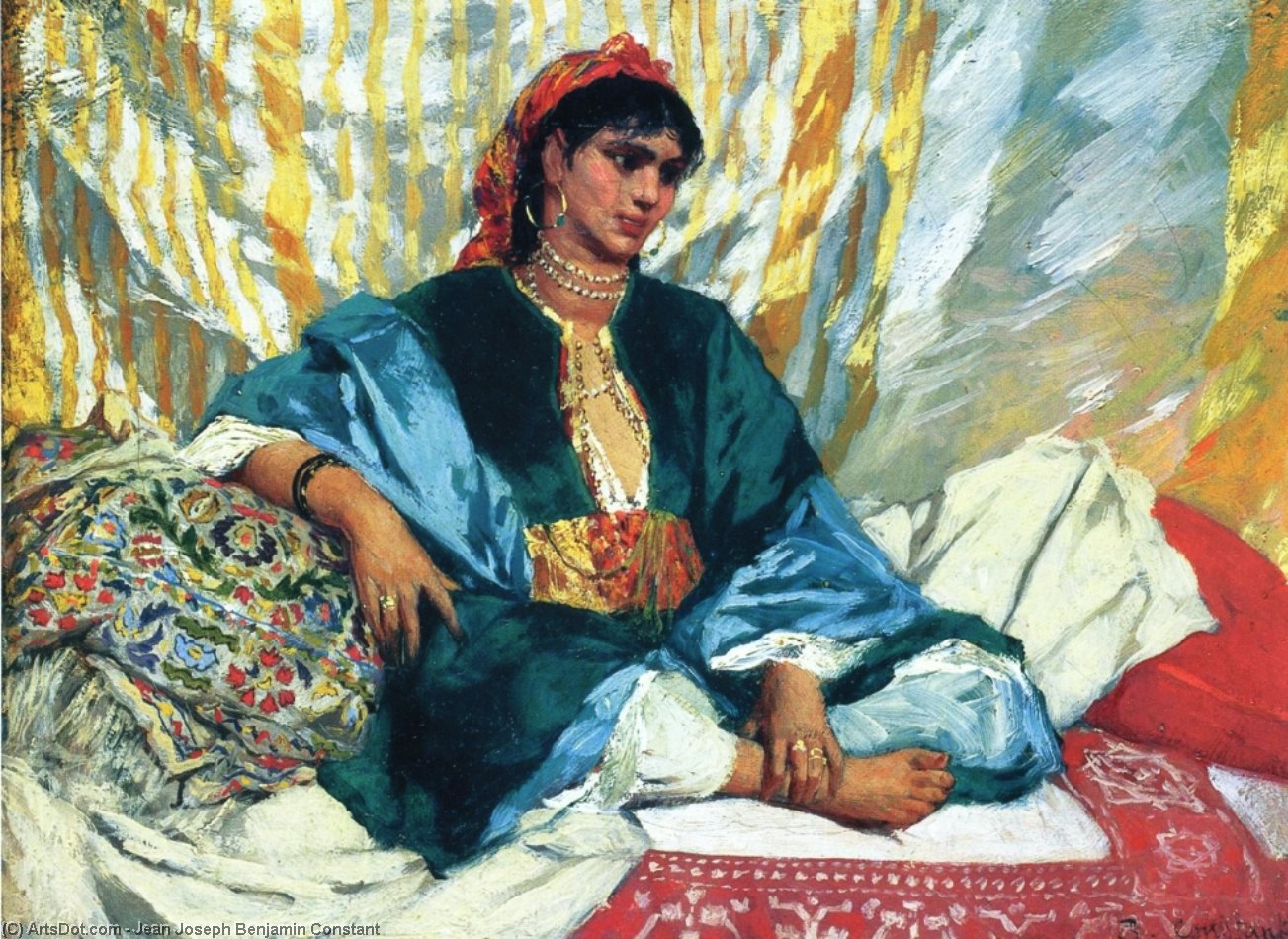 Odalisque — Benjamin-constant