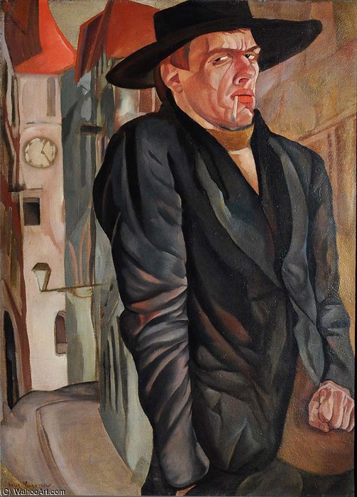 Self-portrait — Boris Dmitrievich Grigoriev