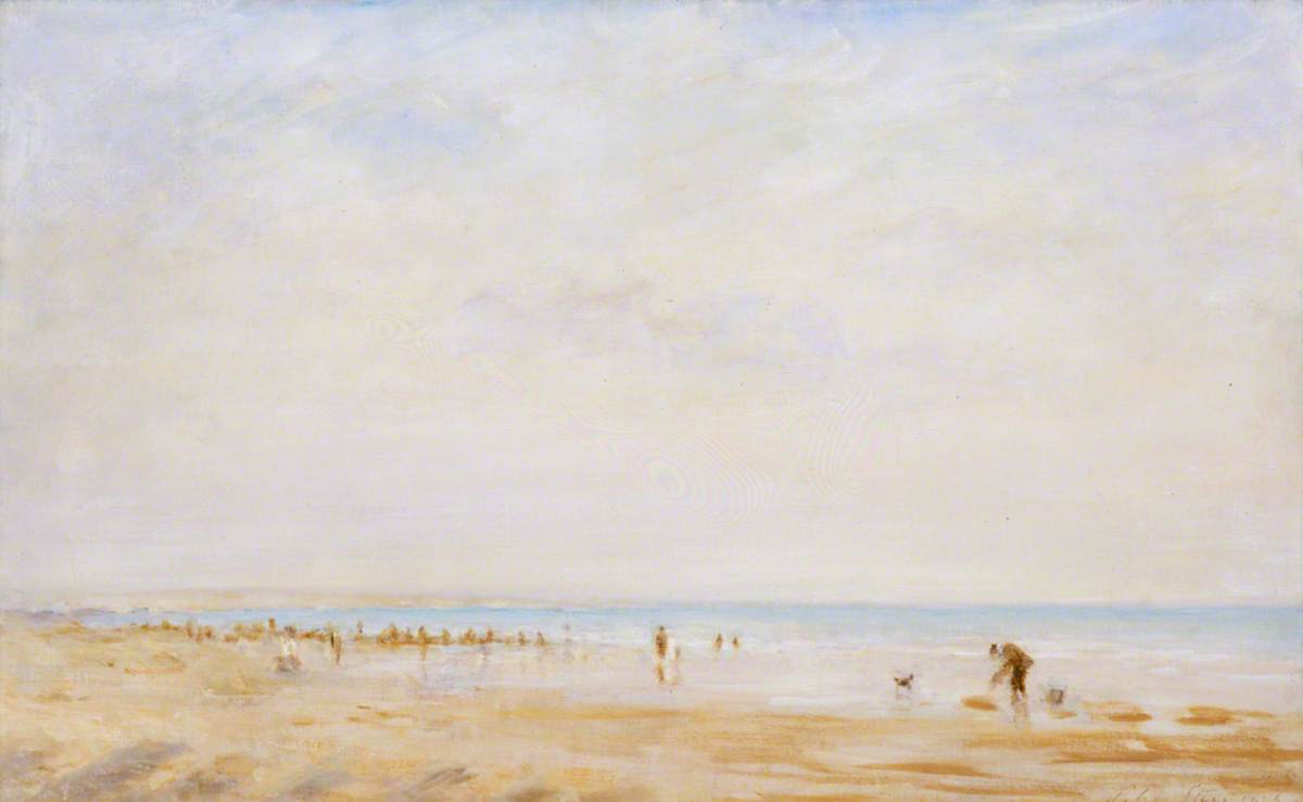 Digging For Bait, Shoreham — Philip Wilson Steer