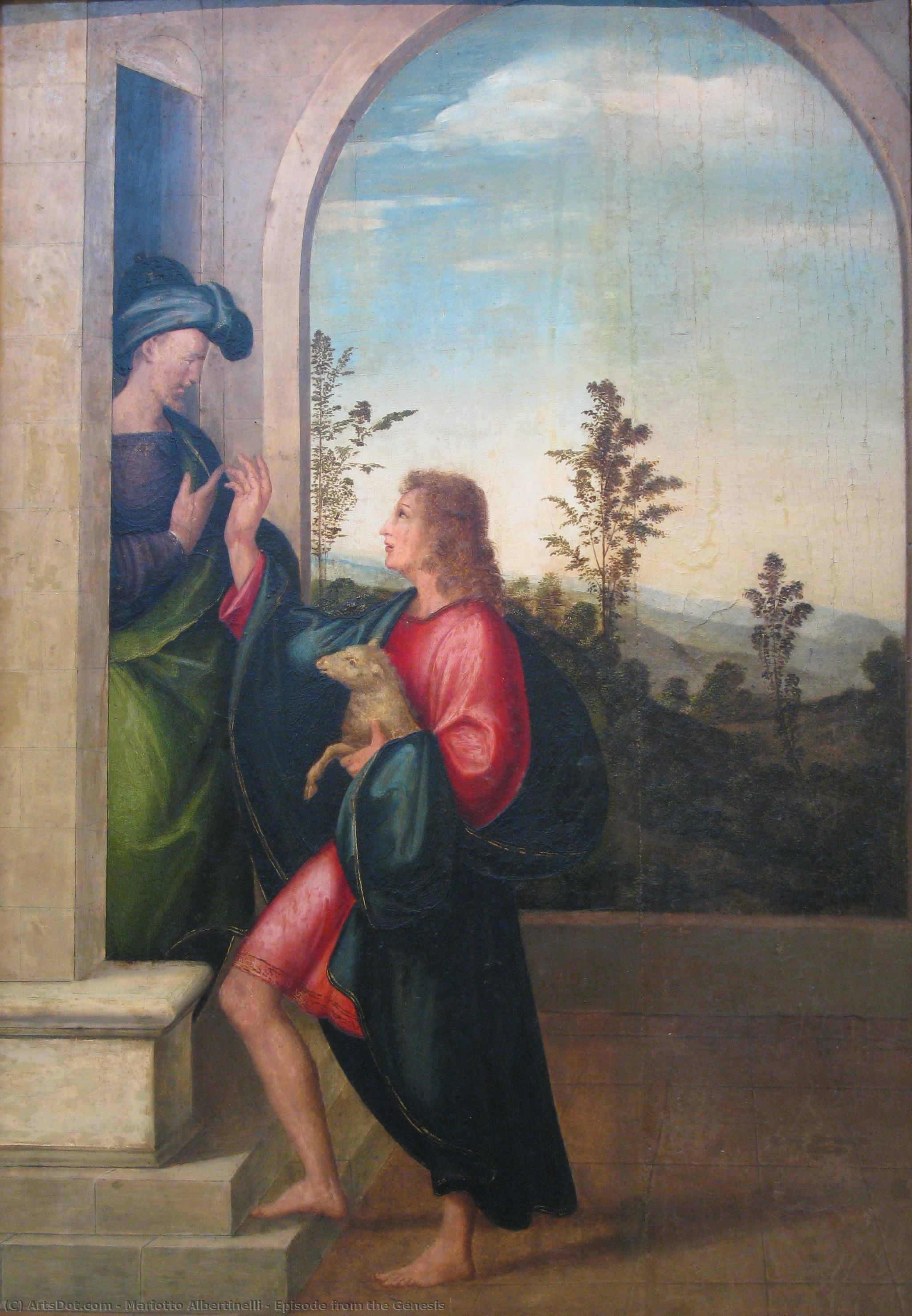 Episode From The Genesis — Mariotto Albertinelli