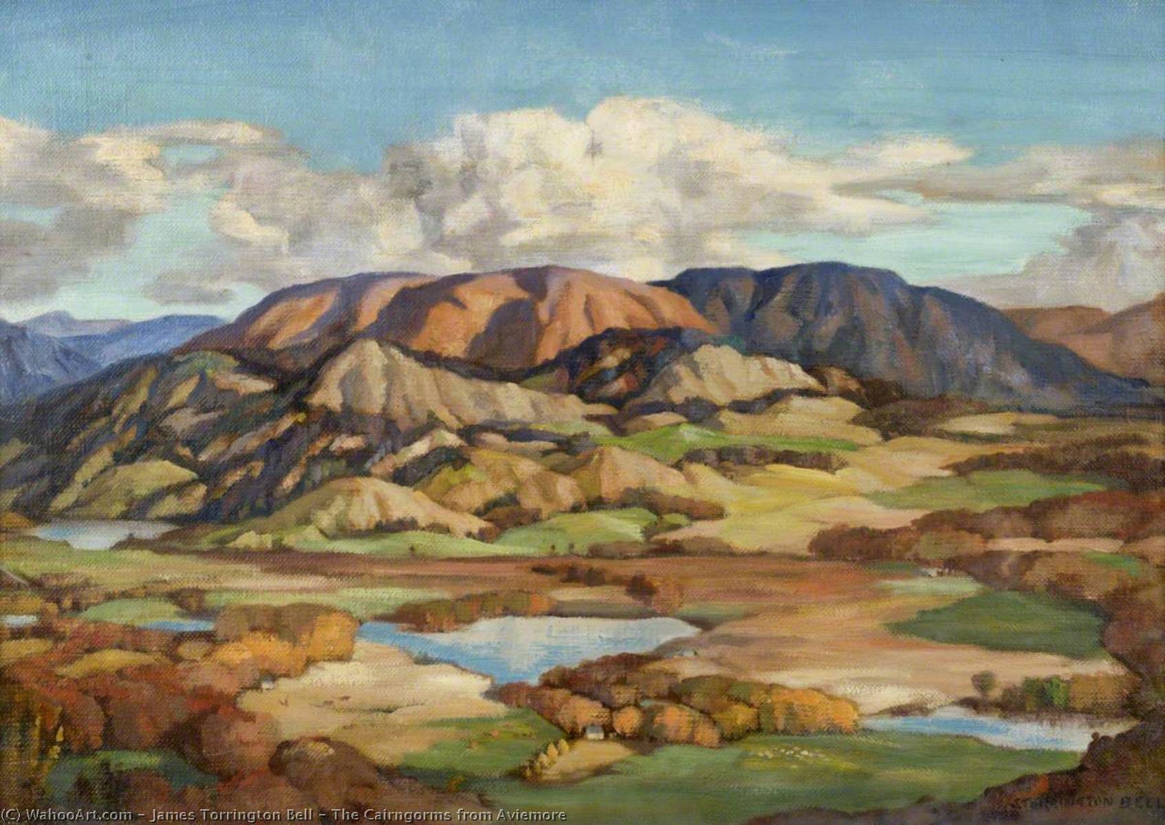 The Cairngorms From Aviemore — Джеймс Торрингтон Белл