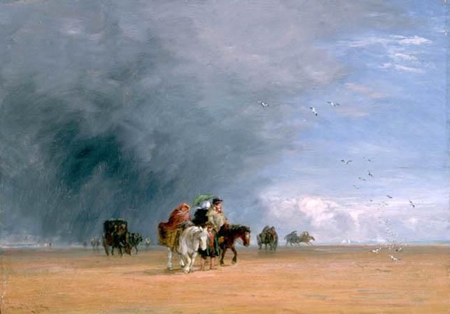 Crossing The Sands — David Cox