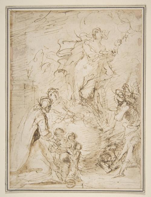 An Apparition — Salvator Rosa