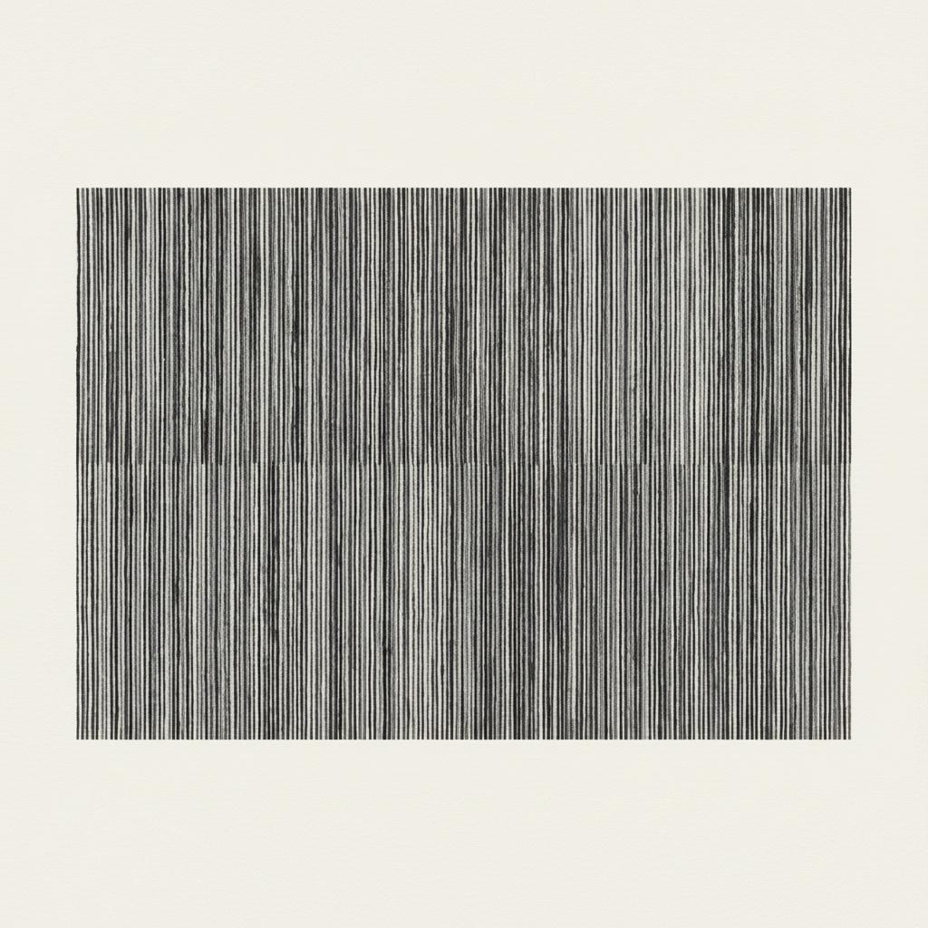 Monolithic Resonance: A Singular Study In Verticality And Charcoal Striation — Laurent Vionnet