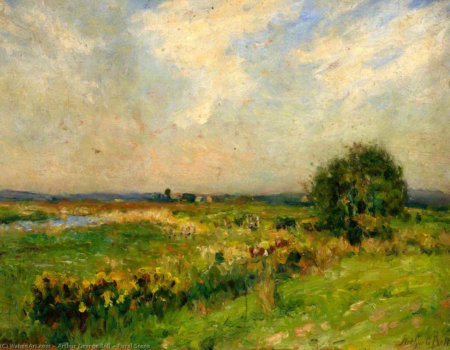 Rural Scene — Arthur George Bell