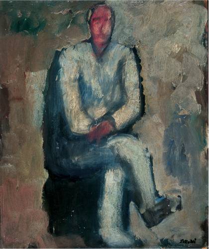 Man Sitting — Mario Sironi