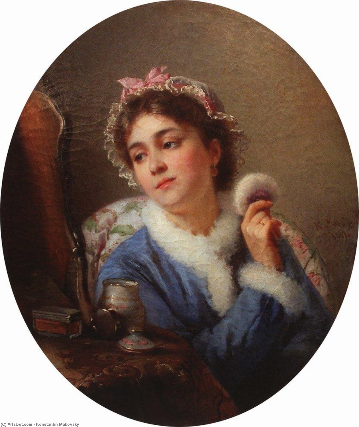 Flirt — Konstantin Makovsky