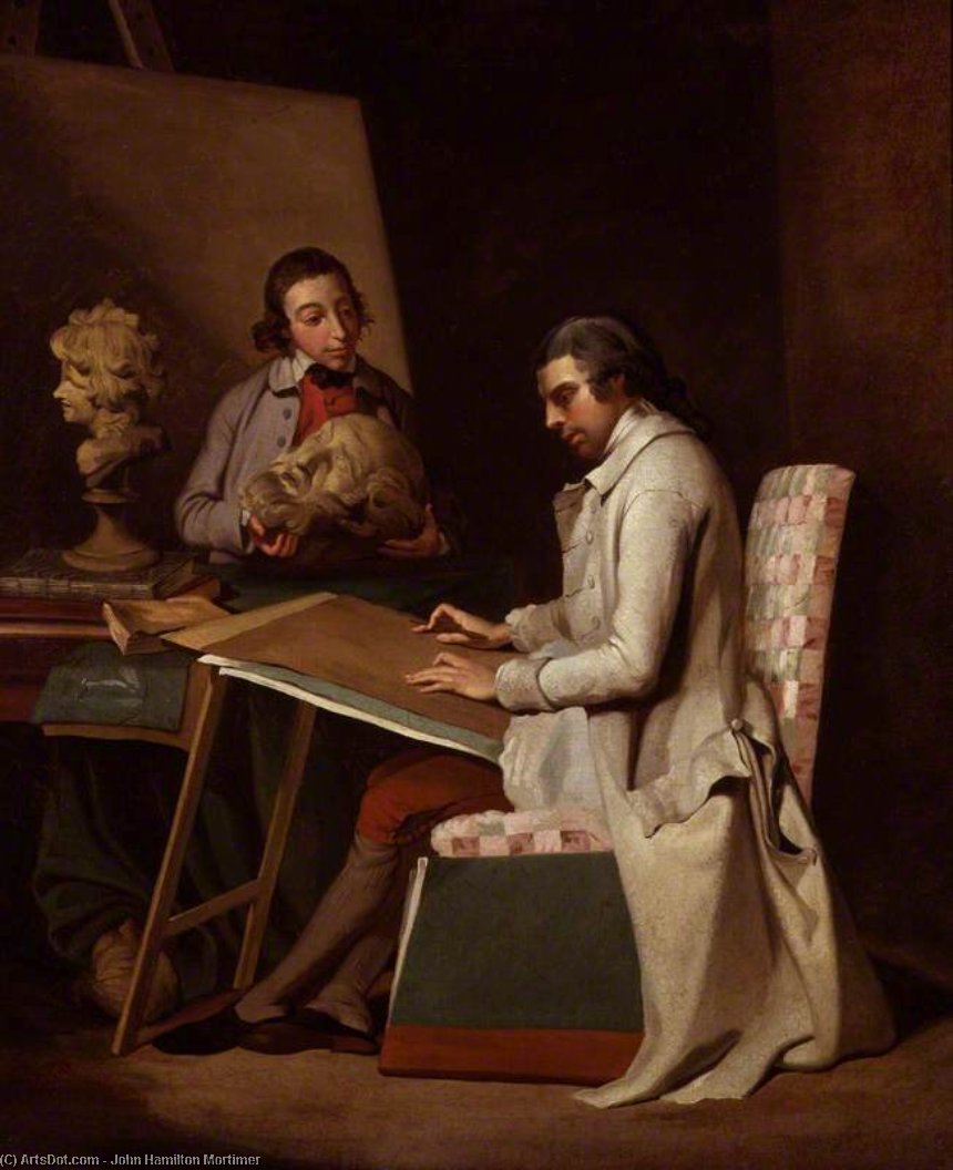 With A Student — John Hamilton Mortimer