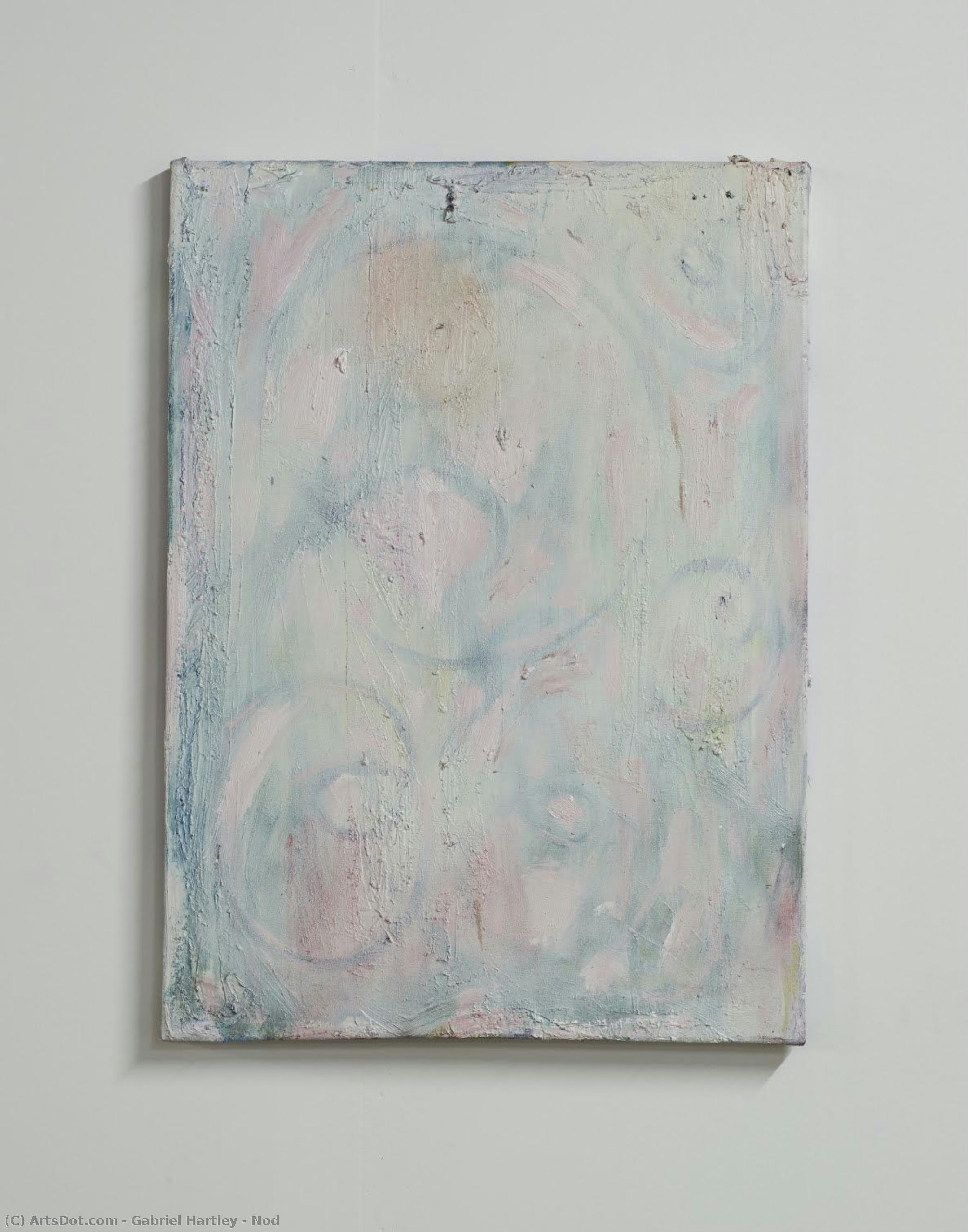 Nod par Gabriel Hartley, huile sur lin peinte à la main