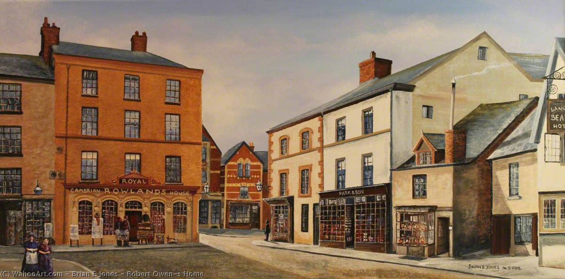 Robert Owen's Home — Brian E Jones