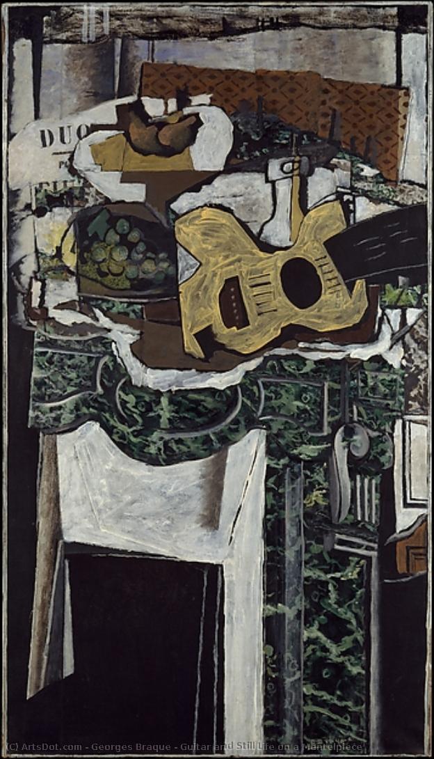 Guitar And Still Life On A Mantelpiece — Georges Braque