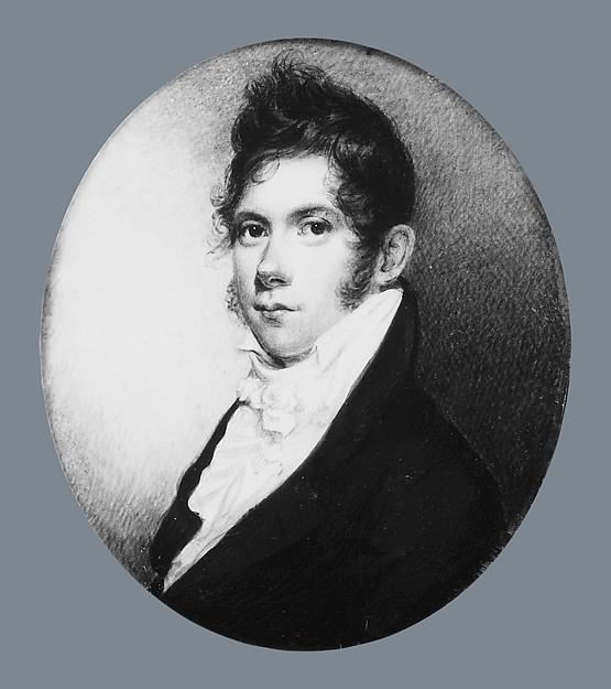 Edward Coverly от Henry Williams, масло върху лен, ръчно рисувана