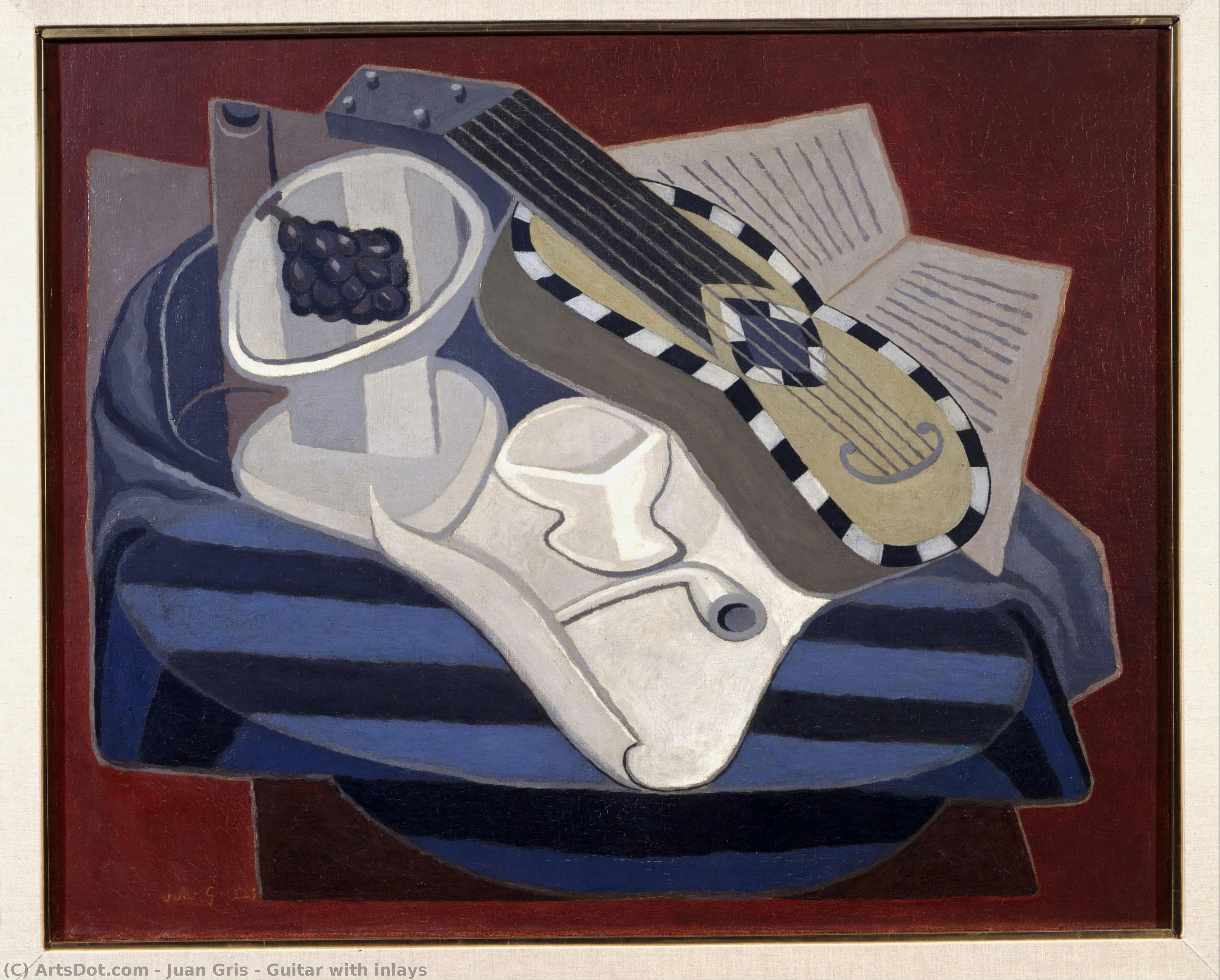 Chitarra Con Intarsi — Juan Gris