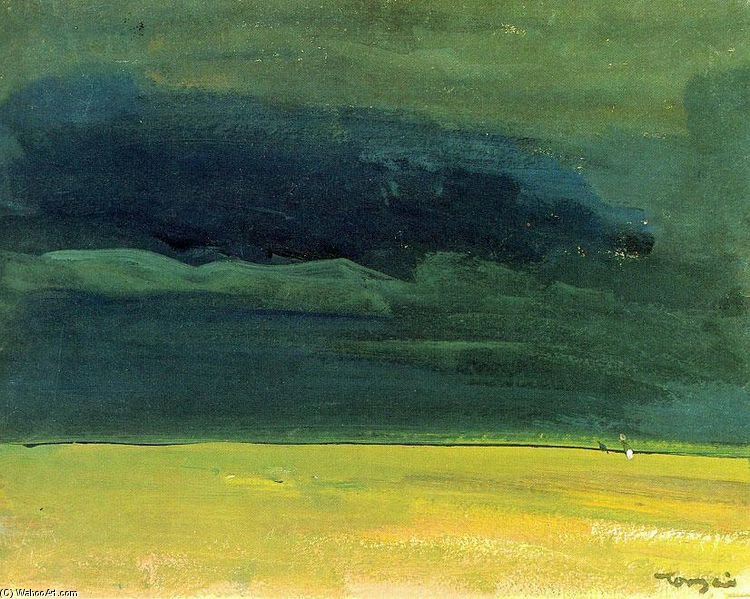 Clouding Over The Great Hungarian Plain — János Tornyai