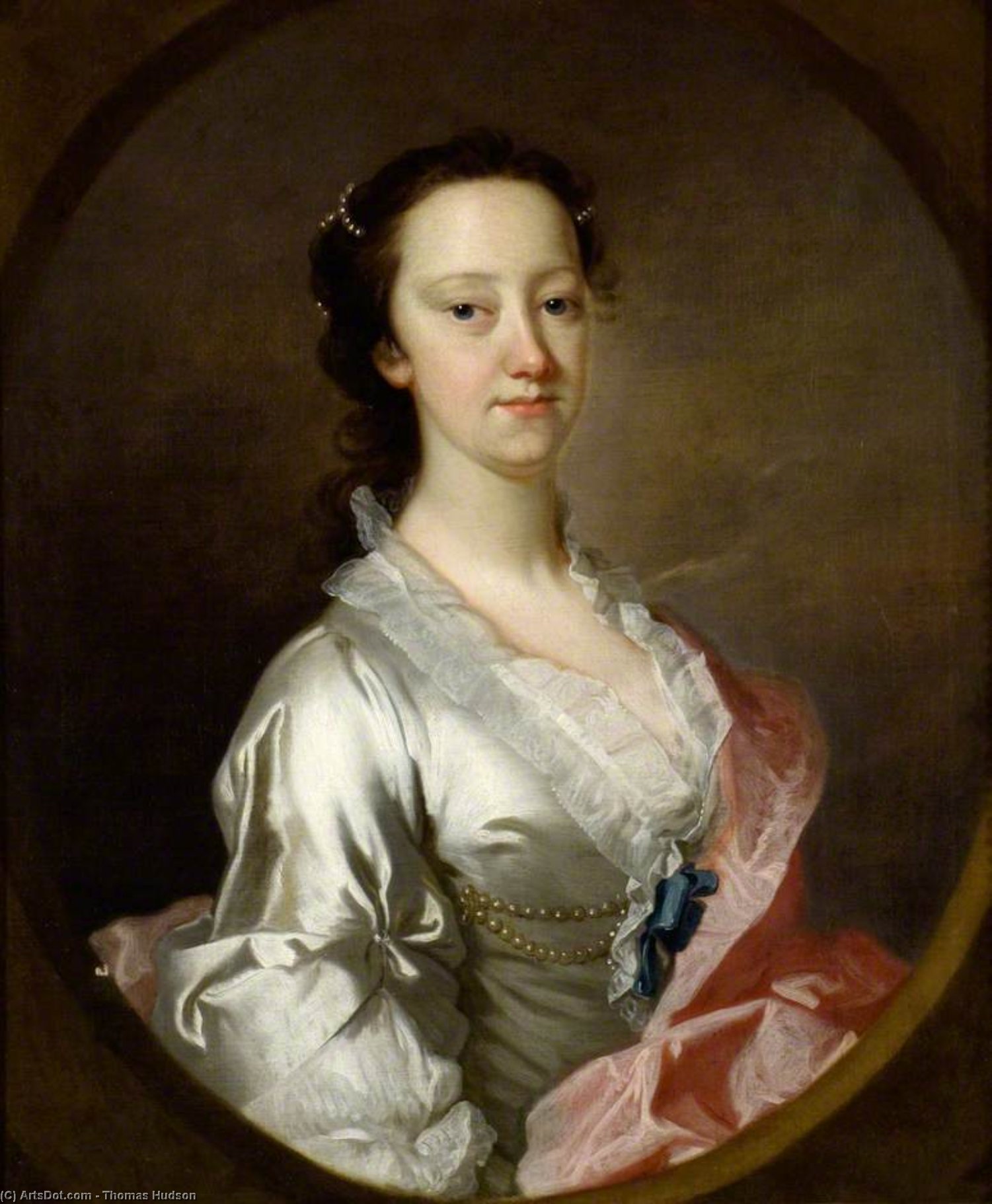 Portrait Of A Lady — Thomas Hudson