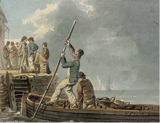 Casting Off From The Quay — William Payne