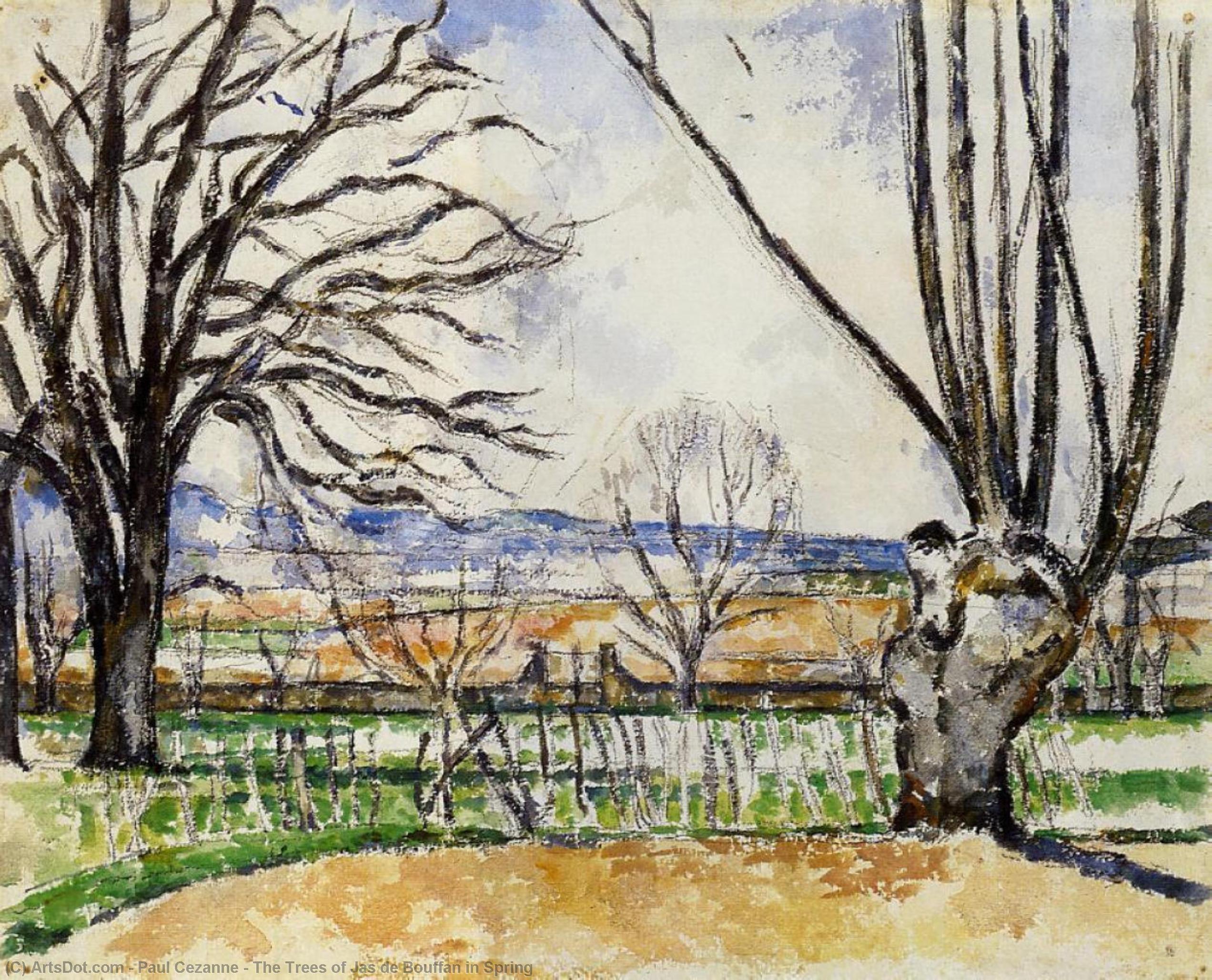 The Trees Of Jas De Bouffan In Spring — Pol Sezan