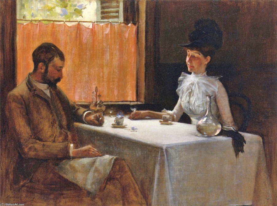 The Loiterers — Irving Ramsey Wiles