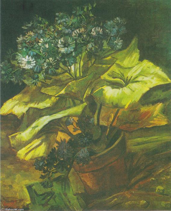 Flower Pot With Asters — 文森特·梵高