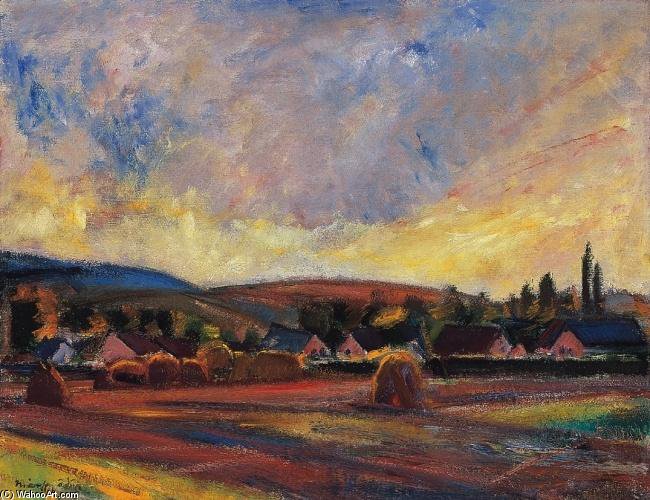 Landscape With Hills — Ödön Márffy