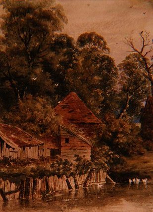 An Old Cottage — Peter De Wint