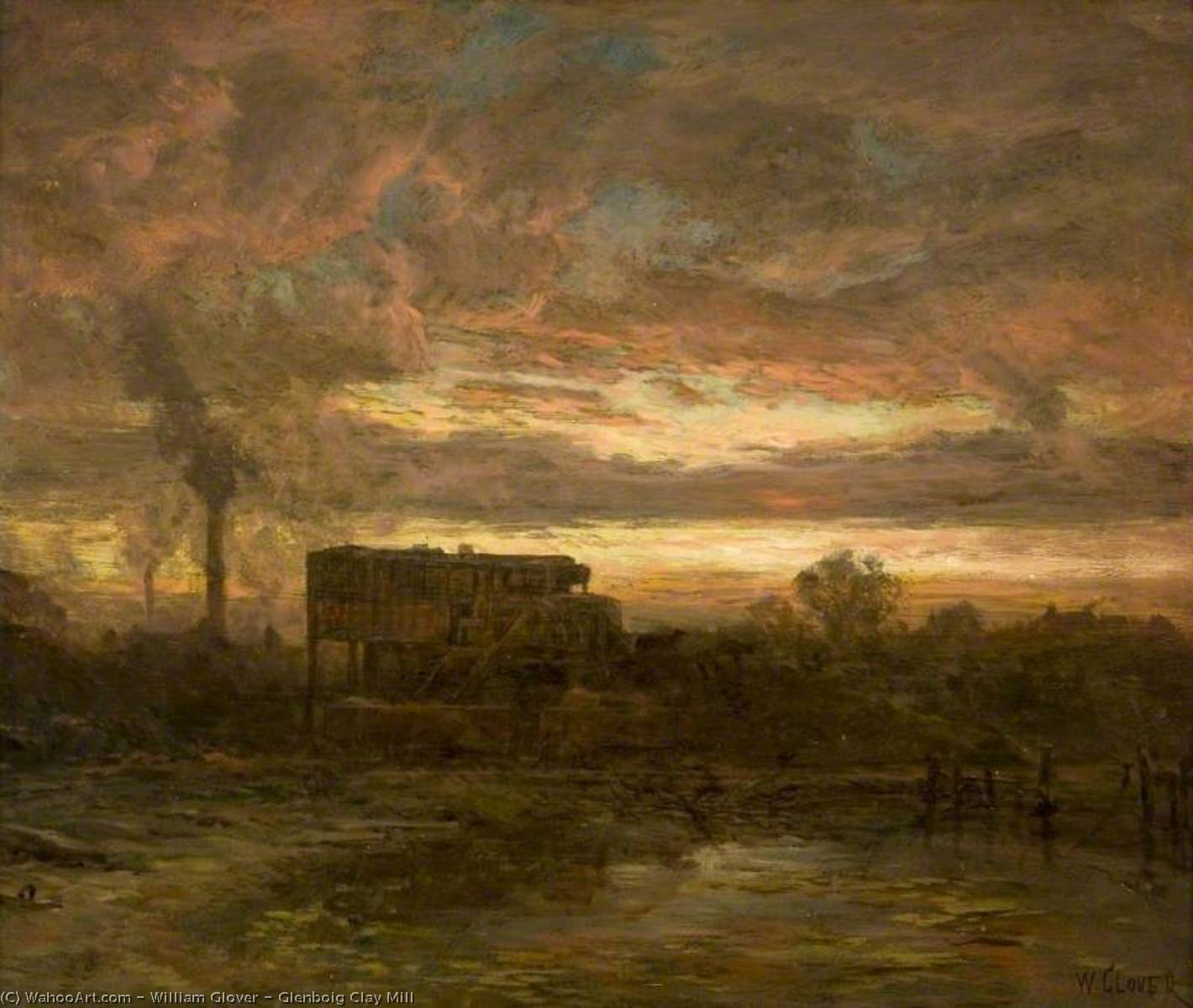 Glenboig Clay Mill — William Glover