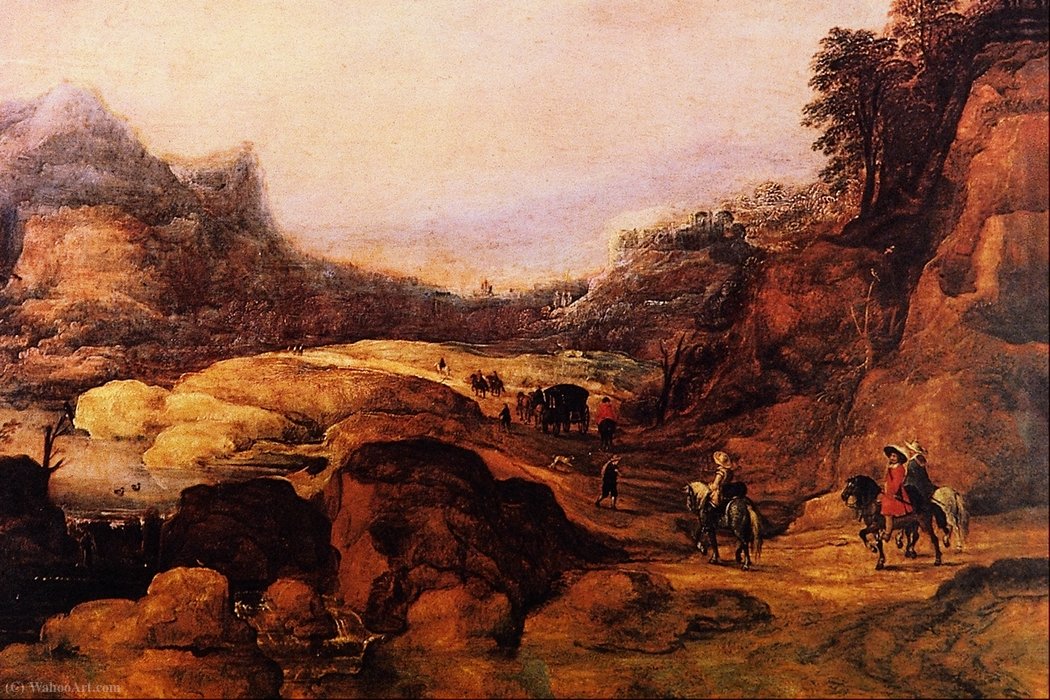 Landscape Alpestre — Jan De Momper