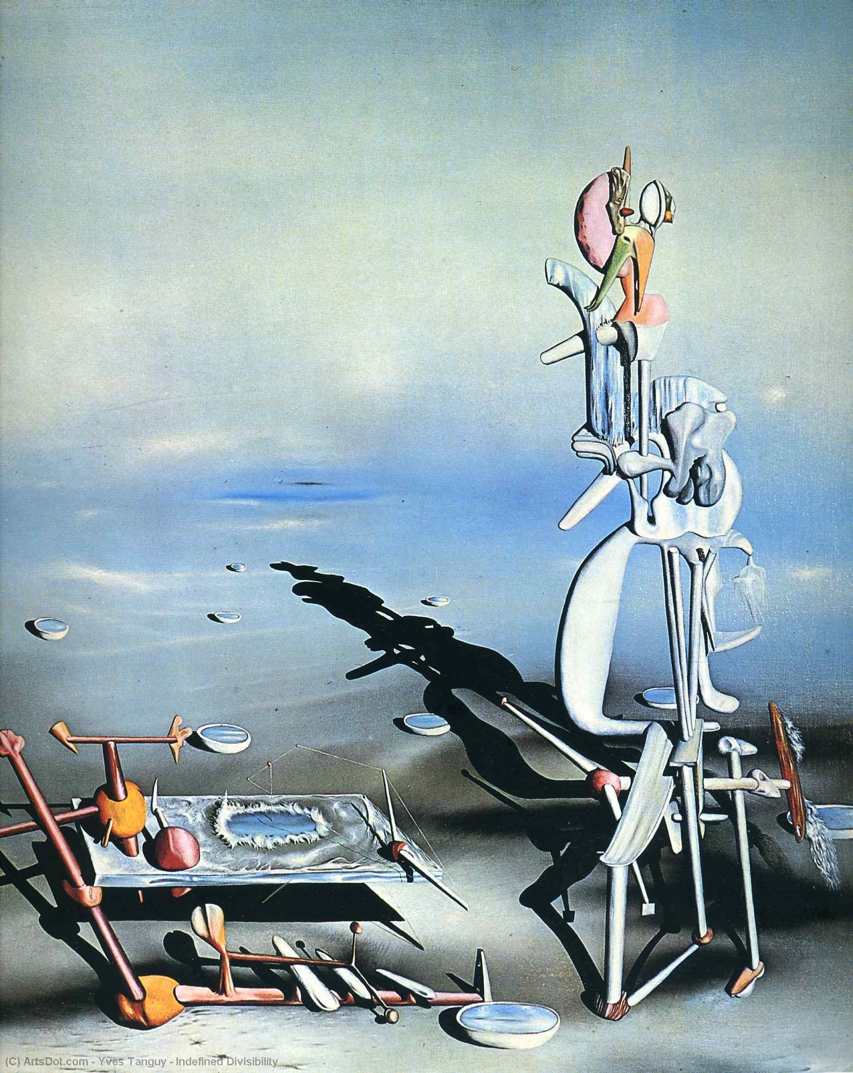 Indefined Divisibility — Yves Tanguy