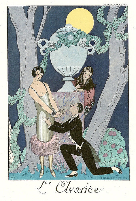 L'avarice — Georges Barbier