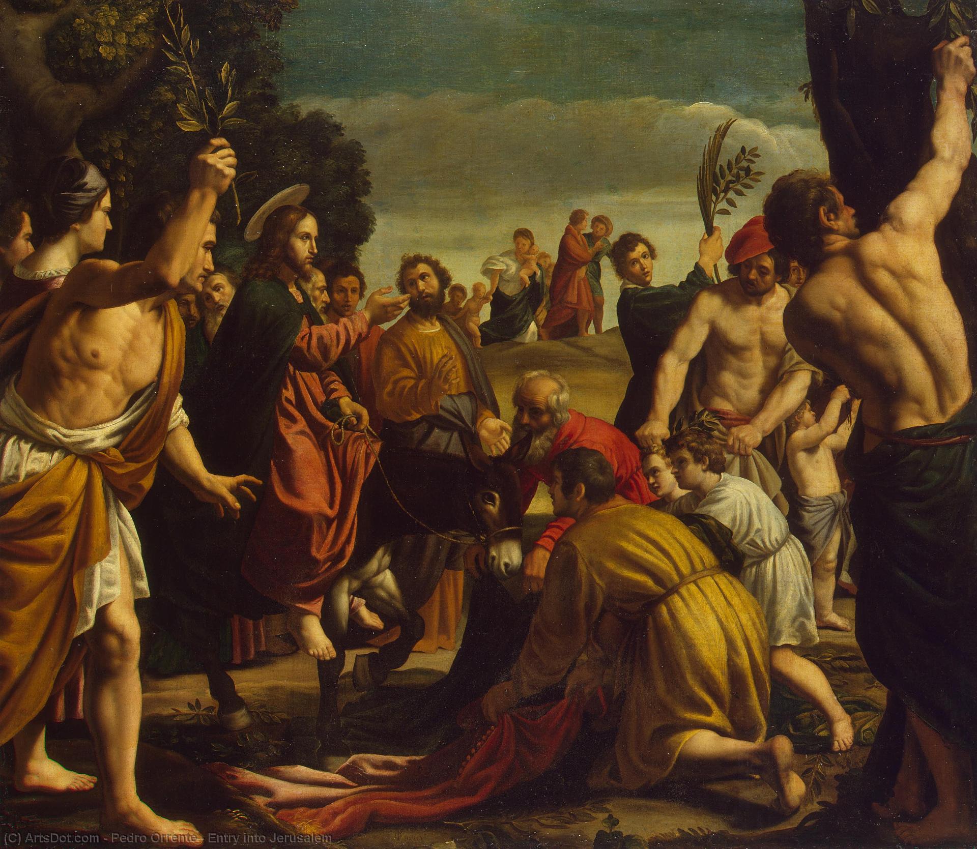 Entré Till Jerusalem — Pedro Orrente