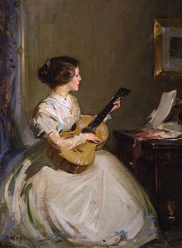 The Guitar Lesson — Robert Hope