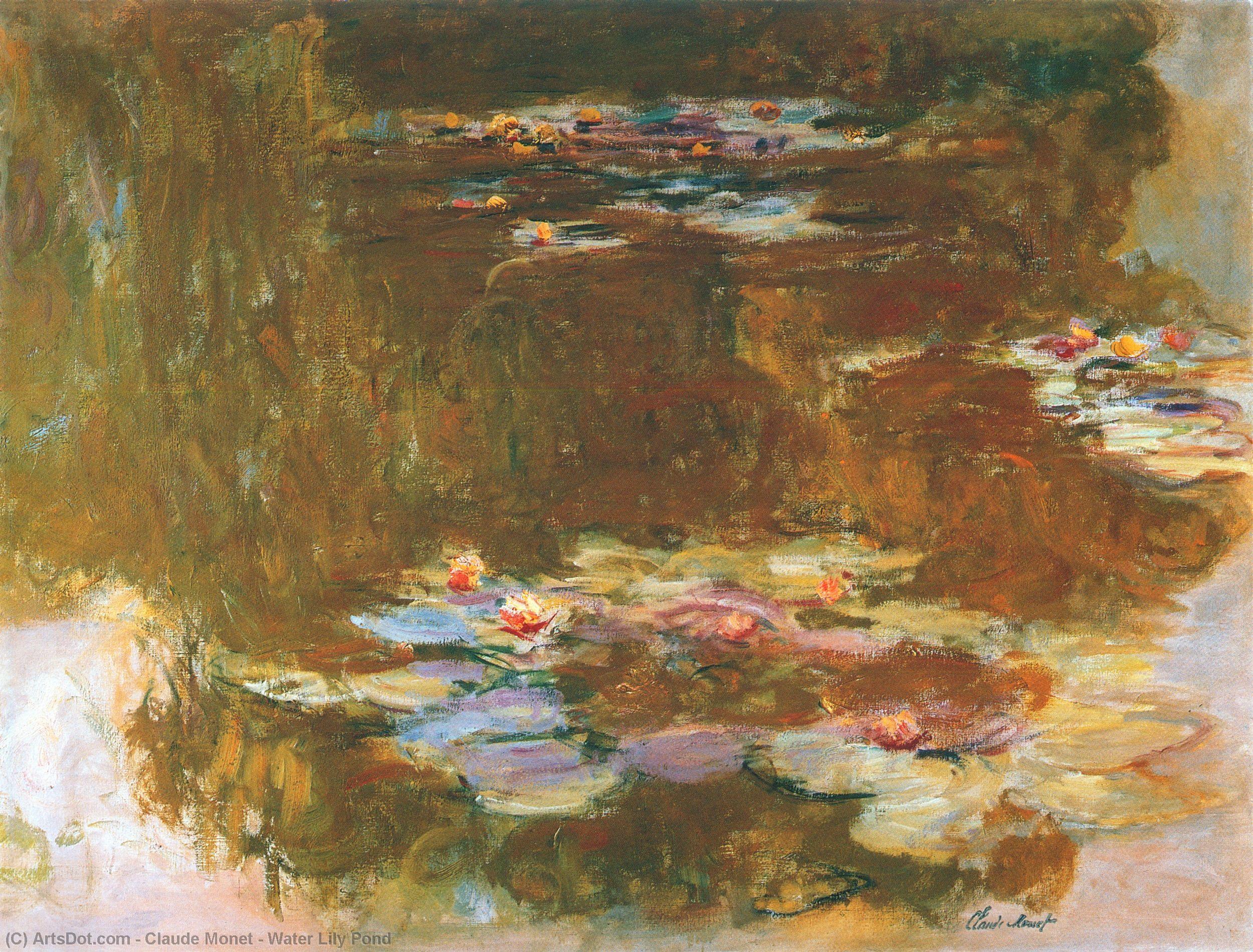 Le Bassin Aux Nymphéas — Claude Monet