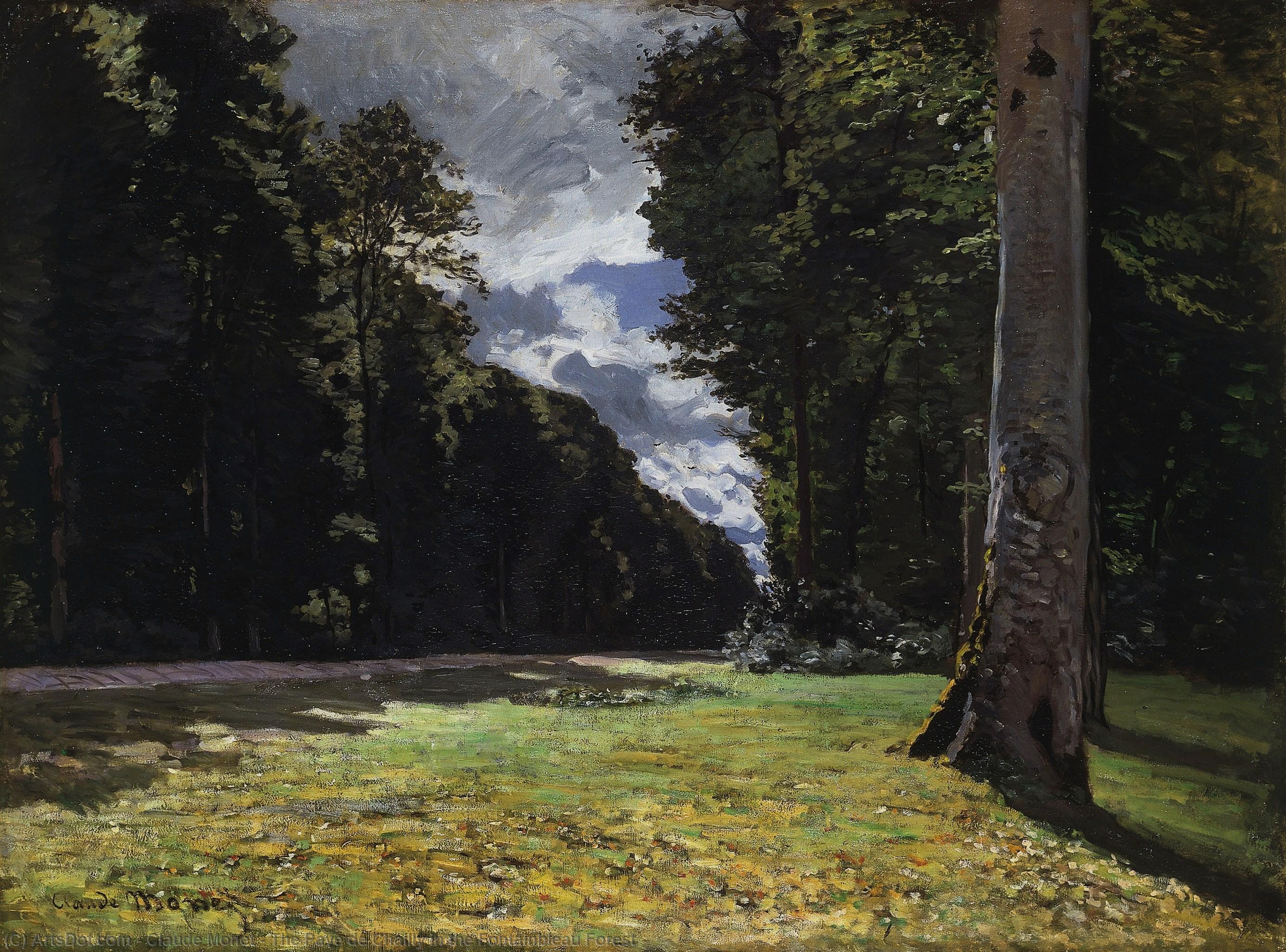 Pave De Chailly V Lesích Fontainbleau — Claude Monet