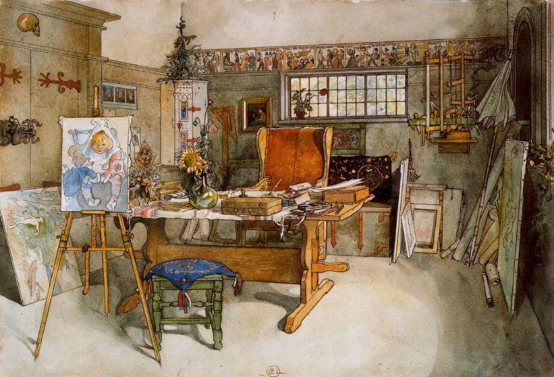 The Studio — Carl Larsson