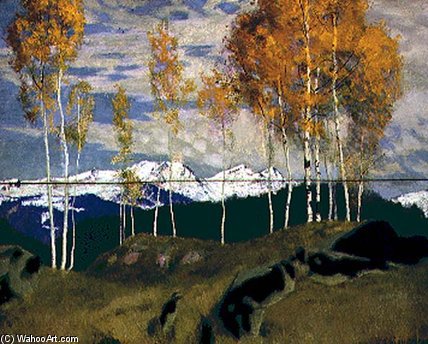 Snow In The Dolomites — Adrian Scott Stokes
