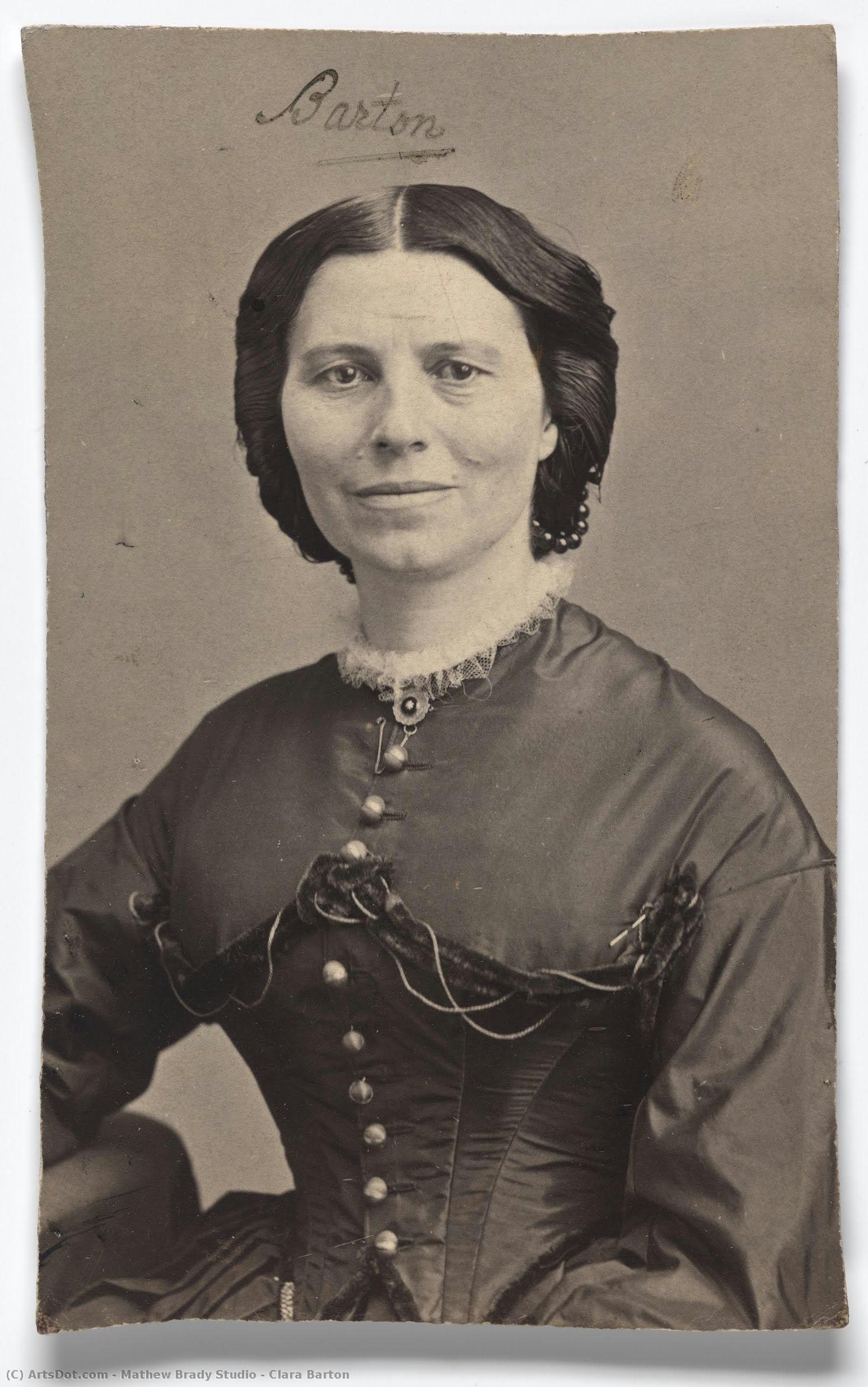 Clara Barton — Mathew Brady Studio