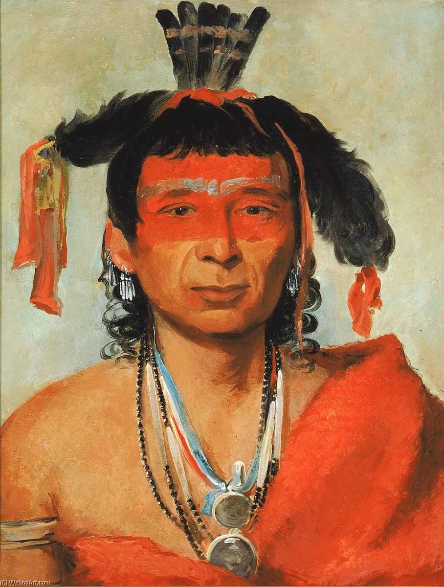 Másh Kee Wet, A Great Dandy — George Catlin
