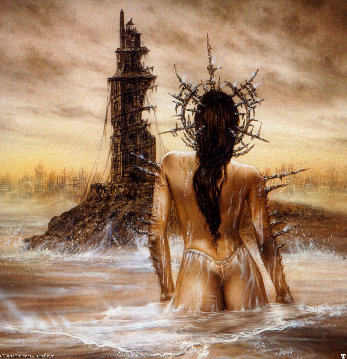 Iii Millenniums Lighthouse — Luis Royo