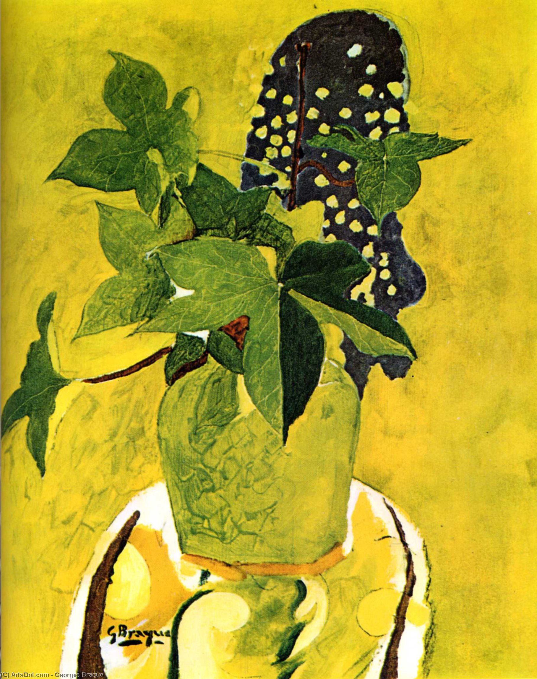 Natura Morta Con Fiori — Georges Braque