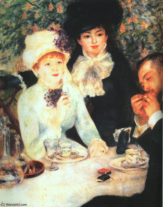 Koniec Lunchu — Pierre-auguste Renoir