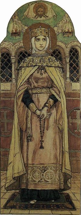 Princess Eudoxia — Victor Vasnetsov