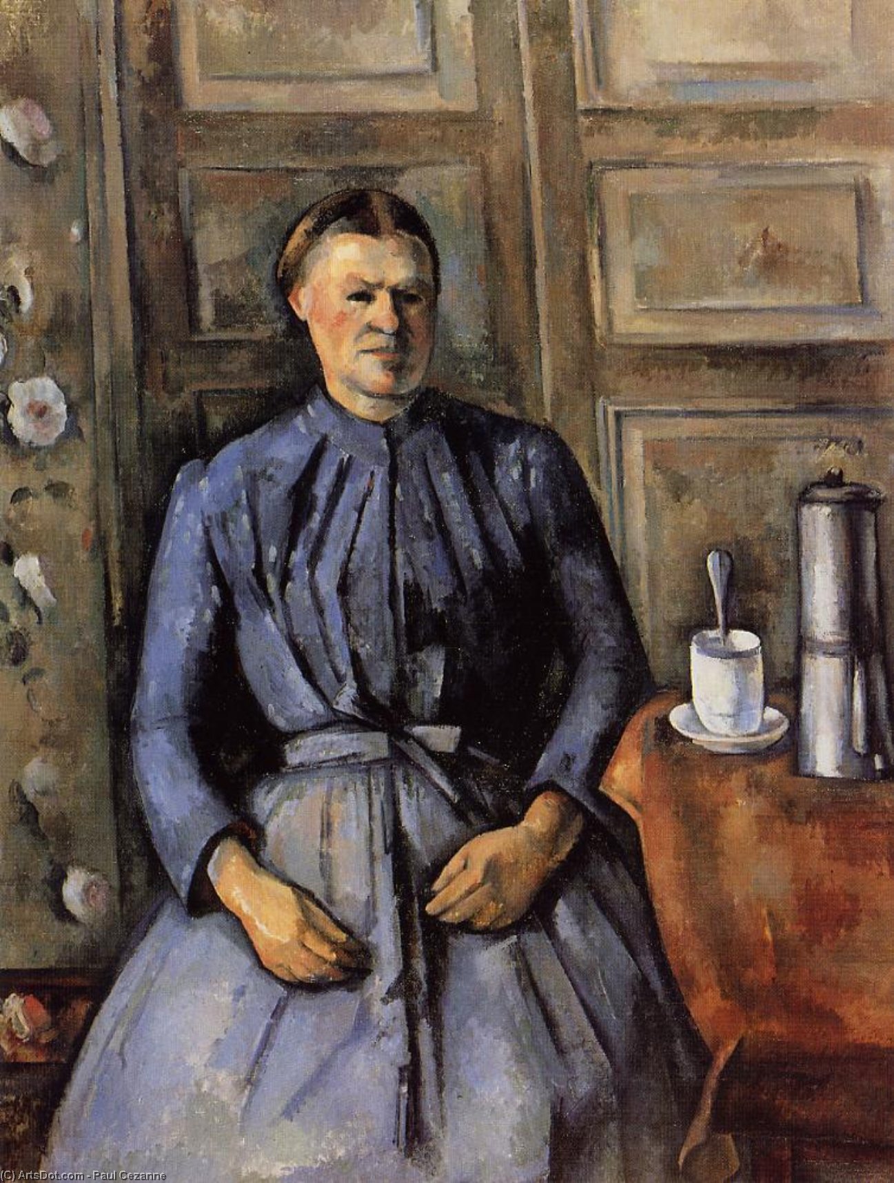 Woman With A Coffee Pot — Paul Cézanne