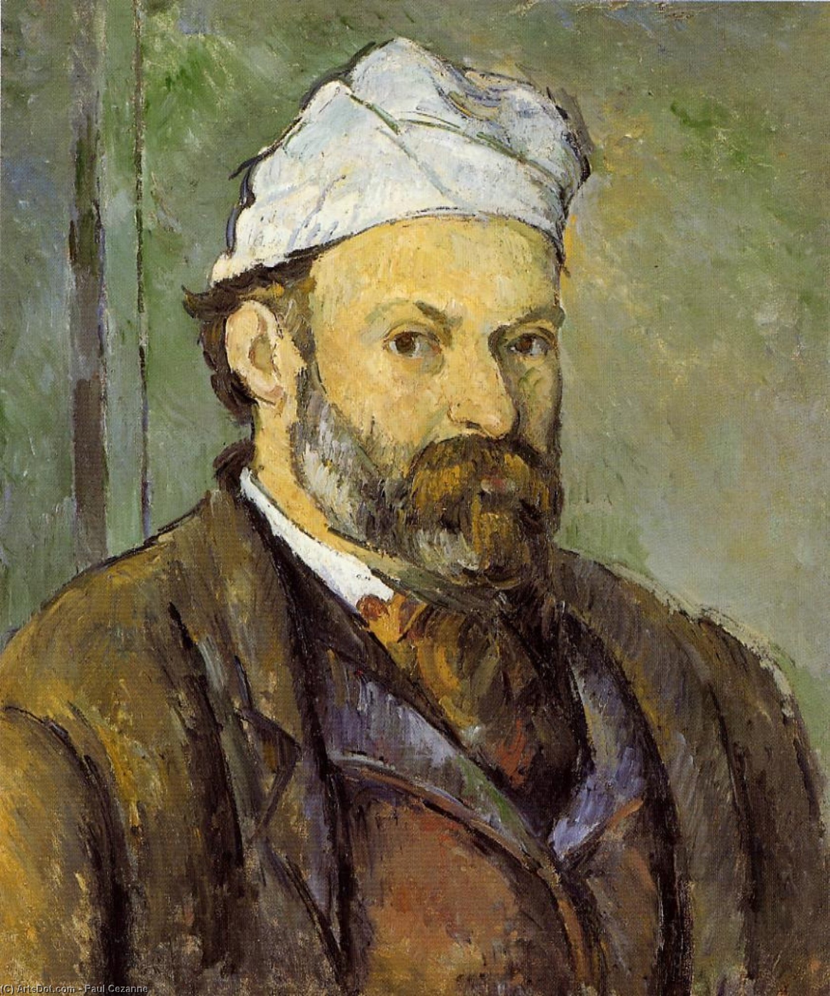 Portret W Białej Peruce — Paul Cézanne