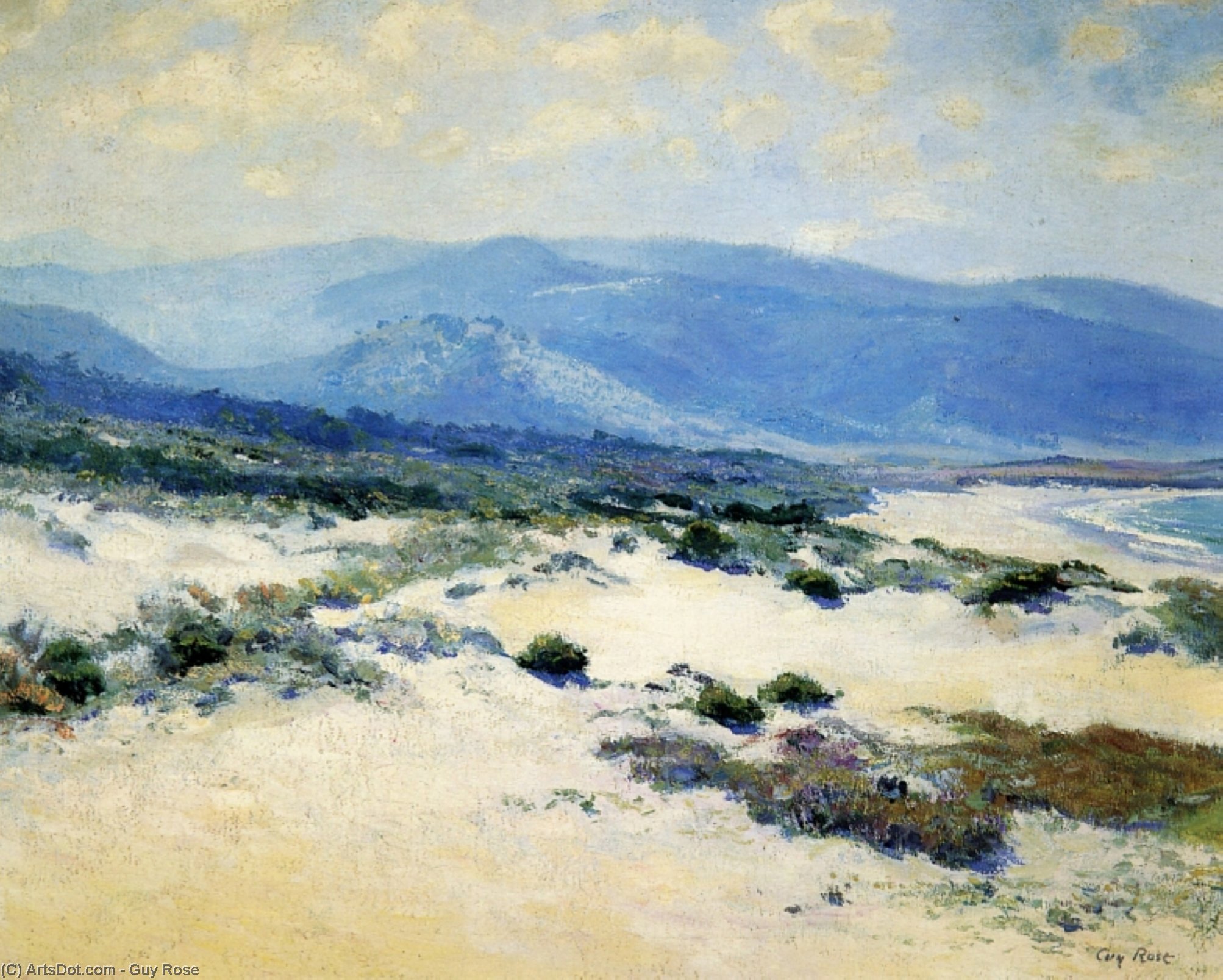 Carmel Shore 02, (1919) — Guy Rose