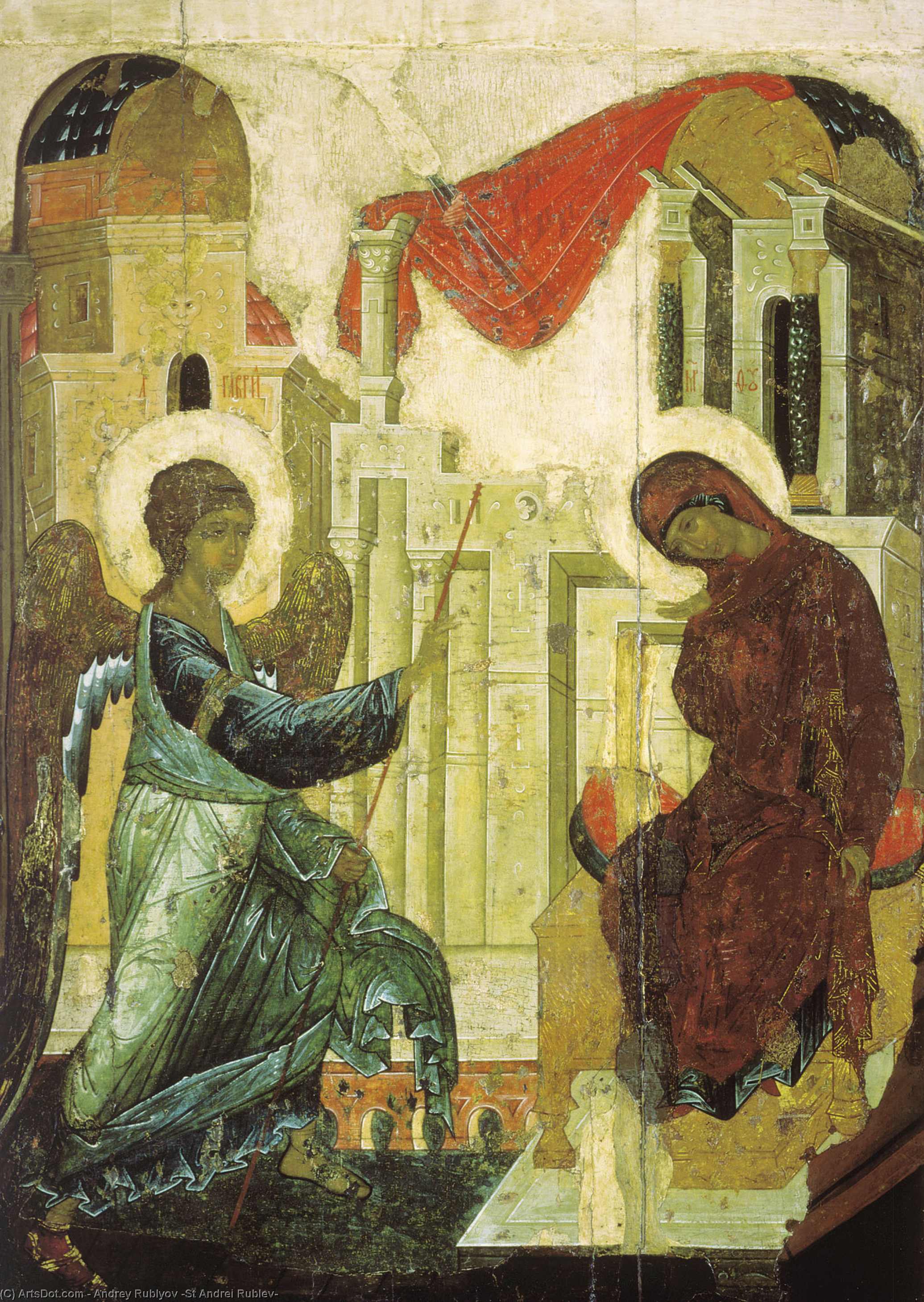 Annunciation — Andrej Rubljev