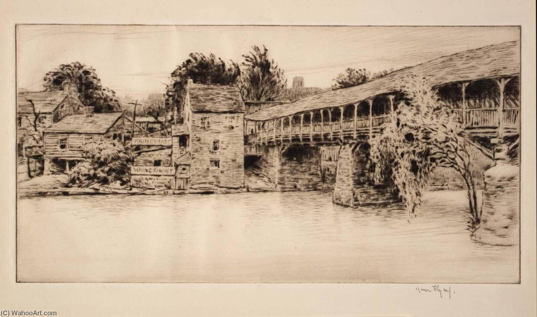 Covered Bridge — Kerr Eby
